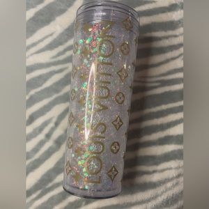 Snowglobe Glitter Tumbler